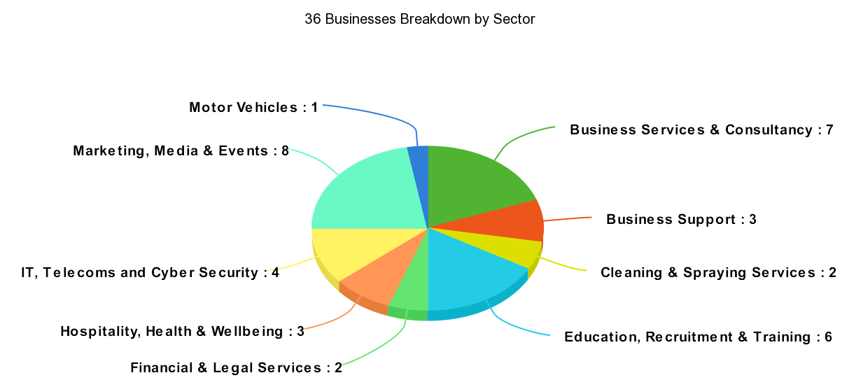 Visitor profile by sector
